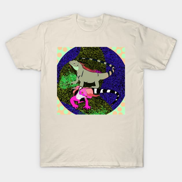 Iguanas T-Shirt by momomoma